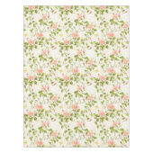 Elegant Roos wijnstok bloeien Tafelkleed (Voorkant)