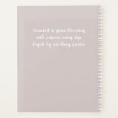 Elegant Rose Bouquet Planner (Achterkant)