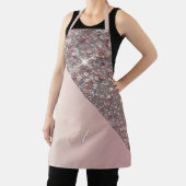 Elegant Rose Gold Monogram Schort (Insitu)