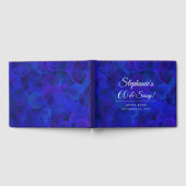 Elegant Royal Blue 60 en Sassy Birthday Party Gastenboek (Volledig)