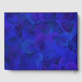 Elegant Royal Blue 60 en Sassy Birthday Party Gastenboek (Achterkant)