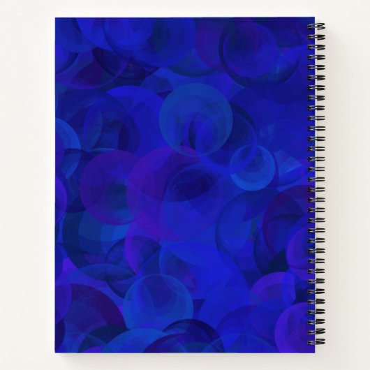 Elegant Royal Blue 60 en Sensational Birthday Notitieboek (Achterkant)