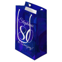 Elegant Royal Blue 80 en Amazing Birthday Party