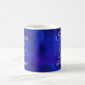 Elegant Royal Blue 90 en Nonstop Personalized Koffiemok (Center)