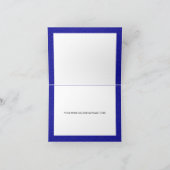 Elegant Royal Blue Floral Quinceanera Hartelijk da (Binnen)