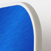 Elegant Royal Blue Monogrammed Pickleball Paddle (Links Detail)