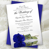 Elegant Royal Blue of Cobalt Roos Formal Wedding