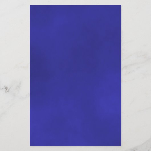 Elegant Royal Blue Roos BUDGET Weduwuitnodiging (Achterkant)