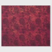Elegant royal damask floral cadeaupapier (Vlak)