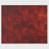 Elegant royal damask floral cadeaupapier (Vlak)