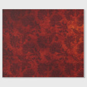 Elegant royal damask floral cadeaupapier (Vlak)