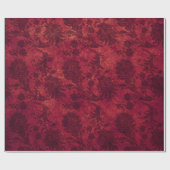 Elegant royal damask floral cadeaupapier (Vlak)