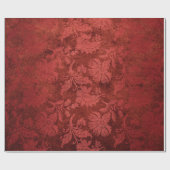 Elegant royal damask floral cadeaupapier (Vlak)