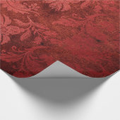 Elegant royal damask floral cadeaupapier (Hoek)