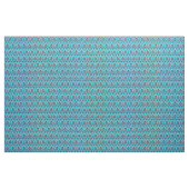 Elegant Royal Damask op Turquoise Fabric Stof (Yard (91,4 cm))