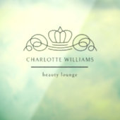 Elegant, Royal Logo, Elegant, Royal Logo, Raamsticker (Vel 3)