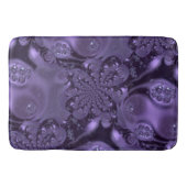 Elegant Royal Paars Liquid Sparkle Badmat (Voorkant)