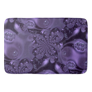 Elegant Royal Paars Liquid Sparkle Badmat