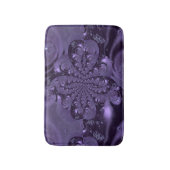 Elegant Royal Paars Liquid Sparkle Badmat (Voorkant Verticaal)