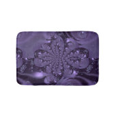 Elegant Royal Paars Liquid Sparkle Badmat (Voorkant)