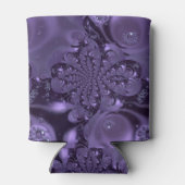 Elegant Royal Paars Liquid Sparkle Blikjeskoeler (Achterkant)