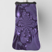 Elegant Royal Paars Liquid Sparkle Golfheadcover (Draai 90)