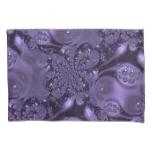 Elegant Royal Paars Liquid Sparkle Kussensloop (Voorkant)