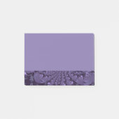Elegant Royal Paars Liquid Sparkle Post-it® Notes (Voorkant)