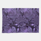 Elegant Royal Paars Liquid Sparkle Theedoek (Horizontaal)