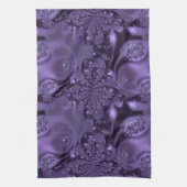 Elegant Royal Paars Liquid Sparkle Theedoek (Verticaal)