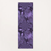 Elegant Royal Paars Liquid Sparkle Yogamat (Voorkant)