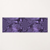 Elegant Royal Paars Liquid Sparkle Yogamat (Voorkant (horizontaal))