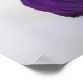 Elegant Royal Paars Roos 23 Table Seating Chart Poster (Hoek)