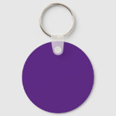 Elegant Royal Paarse Afstuderen 2024 Afstuderen Sleutelhanger (Achterkant)