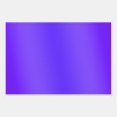 Elegant Royal Paarse en goud Inpakpapier Vel (Voorkant 2)