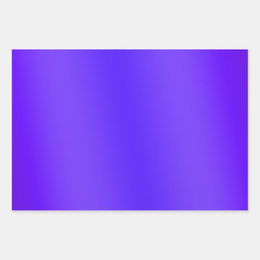 Elegant Royal Paarse en goud Inpakpapier Vel (Voorkant 2)