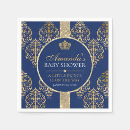 Elegant Royal Prince Baby shower Servet