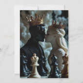 Elegant Royal Wedding Invitation Aankondiging (Achterkant)