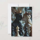 Elegant Royal Wedding Invitation Bedankkaart (Achterkant)