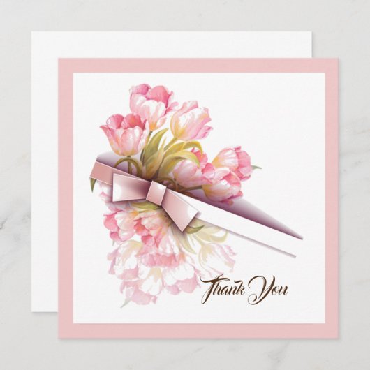 Elegant roze (Voorkant / Achterkant)