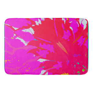Elegant Roze Abstract Patroon Badmat