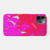 Elegant Roze Abstract Patroon Case-Mate iPhone Case (Achterkant (horizontaal))