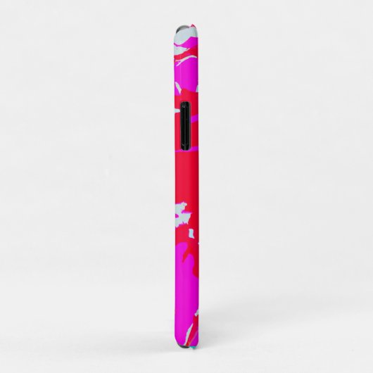 Elegant Roze Abstract Patroon Case-Mate iPhone Case (Achterkant/rechts)