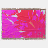 Elegant Roze Abstract Patroon Deken (Voorkant)