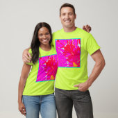 Elegant Roze Abstract Patroon T-shirt (Unisex)