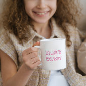 Elegant roze baas Lady Corporate Gift Mok