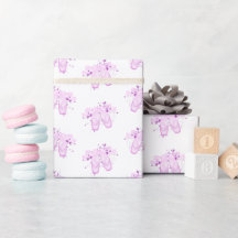 Elegant Roze Ballet Birthday Pointe Shoes