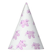 Elegant Roze Ballet Birthday Pointe Shoes Feesthoedjes (Links)