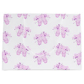 Elegant Roze Ballet Birthday Pointe Shoes Groot Cadeauzakje (Voorkant)