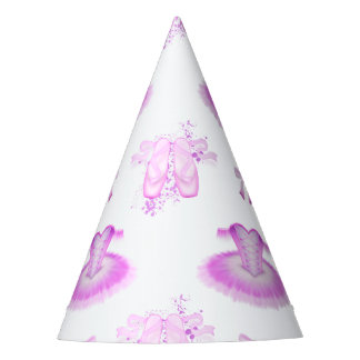 Elegant Roze Ballet Birthday Tutu & Pointe Shoes Feesthoedjes